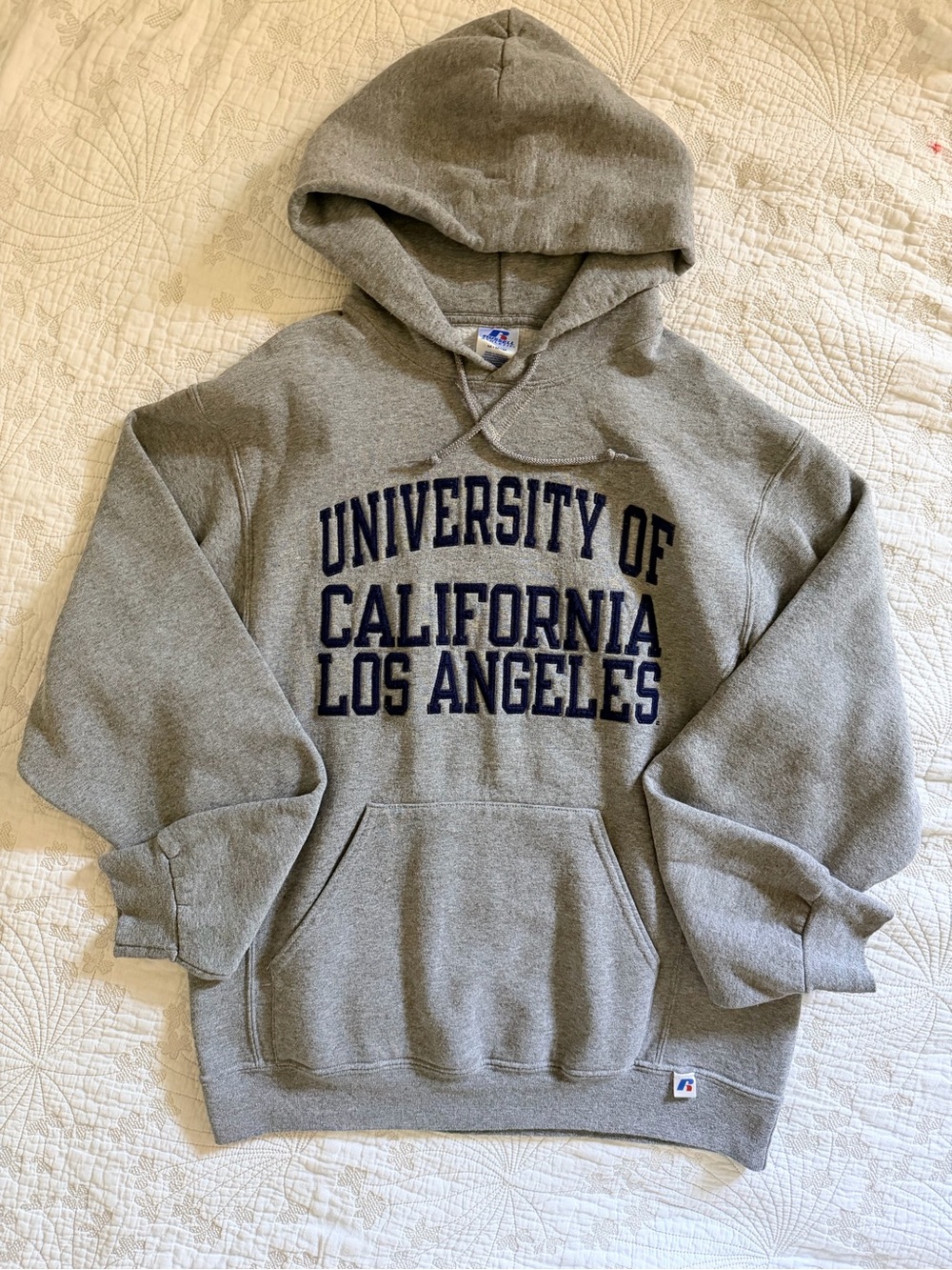 Russell Athletic Gray UCLA Collegiate Hooded Sweatshirt